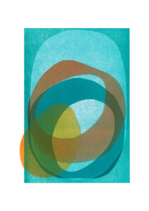 Amanda Benstead OAS, WOA: A3 lino print