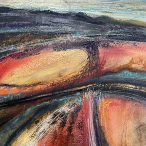 Polly Woolstone: Yorkshire landscape   300x300 - £175
