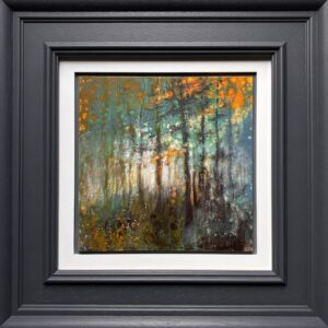Cathryn Jeff: Forest Glow, Acrylic on panel