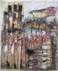 Susan O’Grady: Bird among the bushes