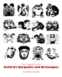Deb Sutcliffe: Giclee poster of Oxford’s carvings