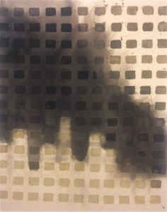 Guy Barkley-Smith: Heartbreaker, acrylic on canvas, 106 x 83 x 3.5 cm