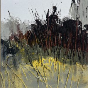 Liz Gascoigne: Water Meadows 1 | 25x25cm | oil and wax
