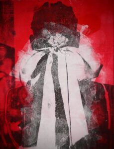 Michael Wiesmann: Acrylic paint on paper via polymer and mineral oil