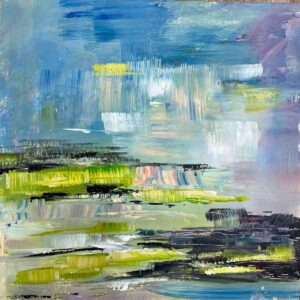 Karen Joy: Just the Light :acrylic on board