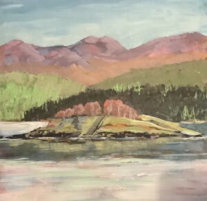 Barbara Payne: Tidal Island, Plockton
