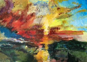 Bob Ritchie: Refugees drowning in the Channel (apologies to Turner)