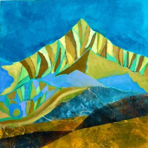 Sarah Bond OPC, WOA: Weisshorn- oil on board