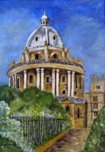 Dinah Trowbridge WOA: Summer, Radcliffe Camera, Oxford, England