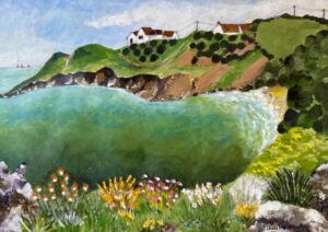 Dinah Trowbridge WOA: The Elusive Willow Tit, near Coverack, The Lizard, Cornwall