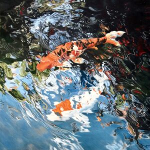 Emma Wicks: Pond Life - Coloured Pencil Drawing