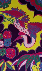 Julie Brown: My Kimono - reduction screenprint