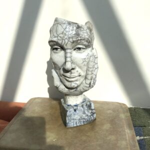 Louise Allison: Raku Face