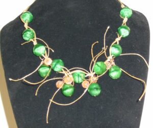 Laura Hounam WOA: Necklace - Vintage beads on cord