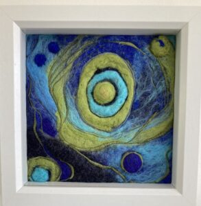 Enid Hugill: Beyond the Horizon --- Felting and stitch