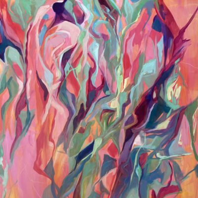 Aphrodite, oil on canvas, 100x100x1.5cm