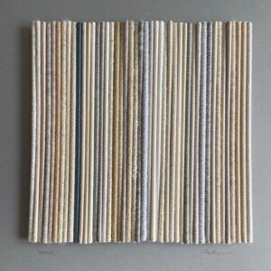 Amanda Benstead OAS, WOA: paper & natural fibres 40 x 40cm