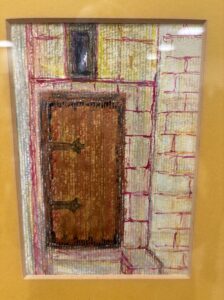 Pamela Armitage SOA: Side door at Sunningwell