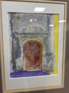 Pamela Armitage SOA: Sunningwell church porch
