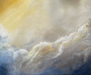 Gail Hanrahan: ‘In Dreams’ Acrylic on 50cm x 60cm canvas