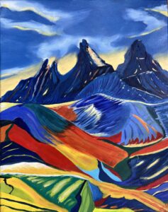 Trisha Scott: Mountain Blue