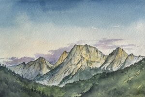 Len Darnton SOA: First light in the Accursed Mountains of Albania