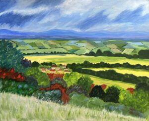 Trisha Scott: A windy day on Watlington Hill