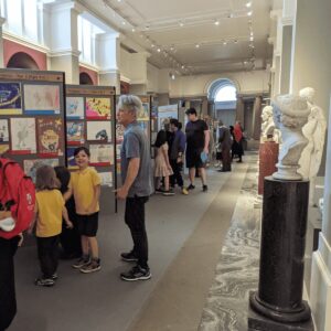 Young Art Oxford: Excited young artists Ashmolean Museum