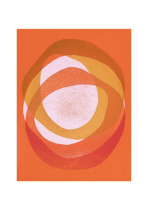 Amanda Benstead OAS, WOA: A4 lino print