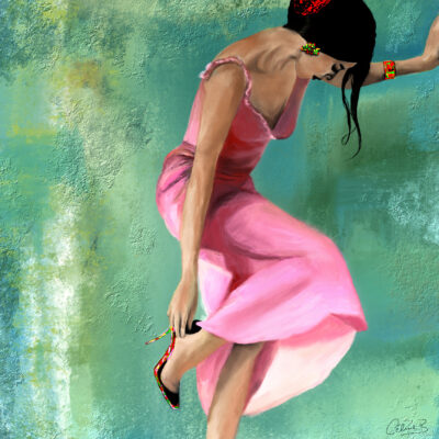 In Between by Celine Beaugrand - Digital painting