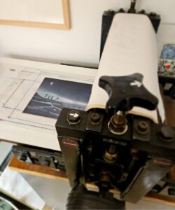 Kat Foxhall OPC: Kat Foxhall's Printing Press with "Dancing in the Moonlight"