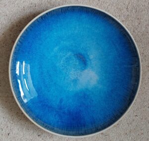 Alison Holmans: large bowl  new glaze recipe