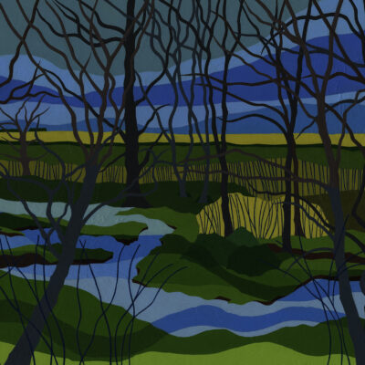 Letcombe Brook, near Wantage by Christine Bass