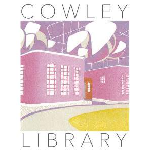 Sally-Anne Stewart OAS: Cowley Library poster