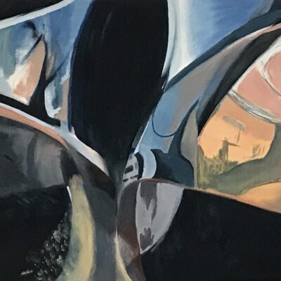 1. 'Dissimilarly Similar.' Oil on canvas. Framed size 86 x 66 cm.