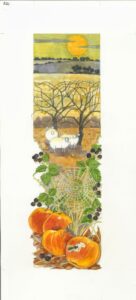 Linda Benton: Autumn book illustration.
