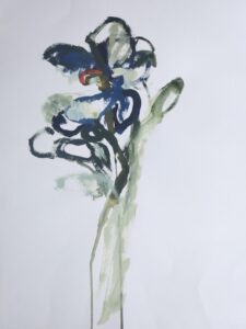 Jacqueline Abel: Plant - Watercolour/Gouache on paper - 420 x 594 cm