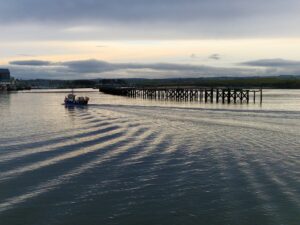Helen C White: Fishing boat returning home