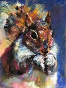 Joanne Lillywhite: Squirrel print