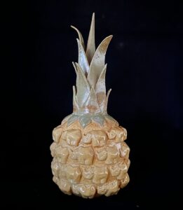 Veronica Dudley OAS: 'Rhineapple' sculpture