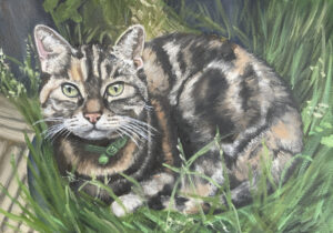 Tim Kapp: Rusty. Oil on Canvas, 14 x 10”.