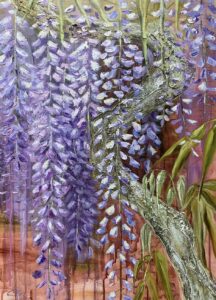Cool Contours Venue: Sue Rudland - Mixed Media Painting