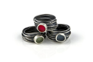 Becky Morgans OCG: Sea Glass Spaghetti Rings