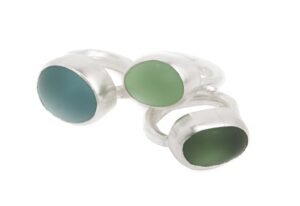 Becky Morgans OCG: Sea Glass Rings