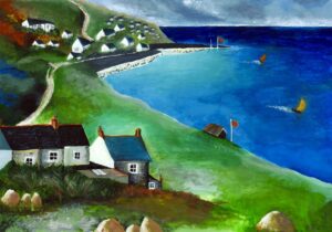 Dinah Trowbridge WOA: Sennen Cove, Cornwall, England