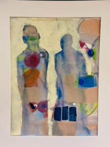 Sheri Stuffle Hill: 'Shared Light' acrylic on canvas, 30cm (W) x 40cm (H)
