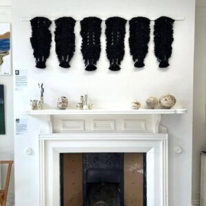 Ayres House Studios: Gallery view: Above the fireplace at Ayres House Studios