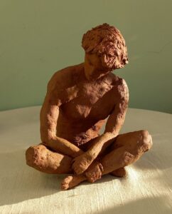 Valerie Petts OAS: Tom - terracotta clay