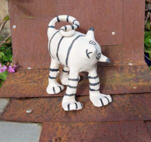 Alison Holmans: Quirky cats