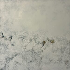 Kelly Washbourne: Yuki 100 x 100cm Oil on canvas